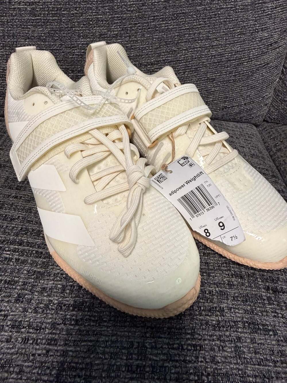 Adidas Adipower Weightlift Shoes Size 8 US Men / 9 US Wmn